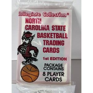 North Carolina State Reynolds Coliseum Basketball Pack 8 Cards Nc Wolfpack
